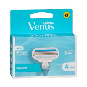 Recambios maquinilla depilación Gillette Venus Smooth 3 hojas