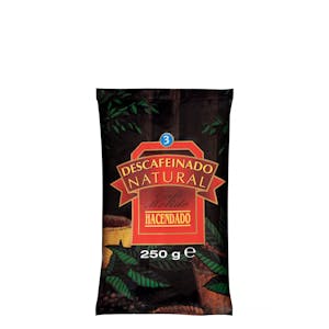 Café molido descafeinado natural Hacendado
