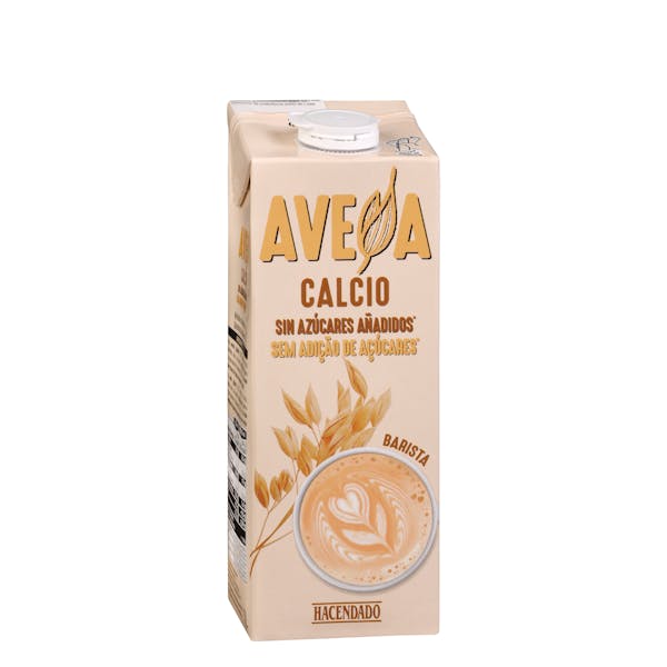 Bebida de avena con calcio sin azúcares añadidos Hacendado