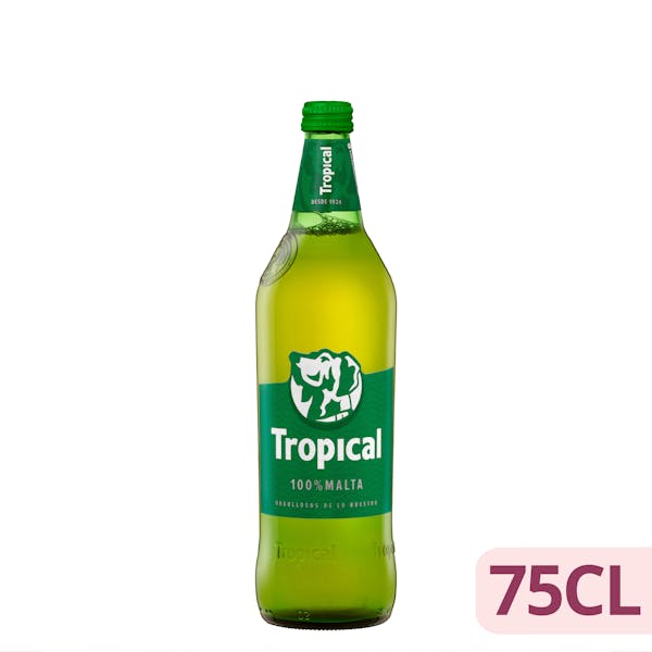 Cerveza 100% malta Tropical