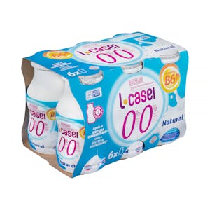 Bebida láctea natural L-casei 0% m.g 0% azúcares añadidos