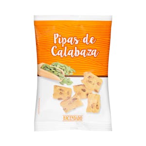 Panes especiales pipas calabaza Hacendado