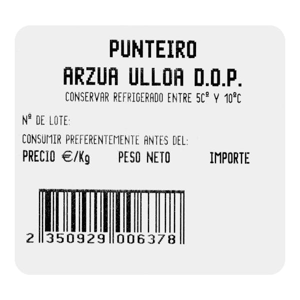 Queso Arzúa-Ulloa de vaca Punteiro