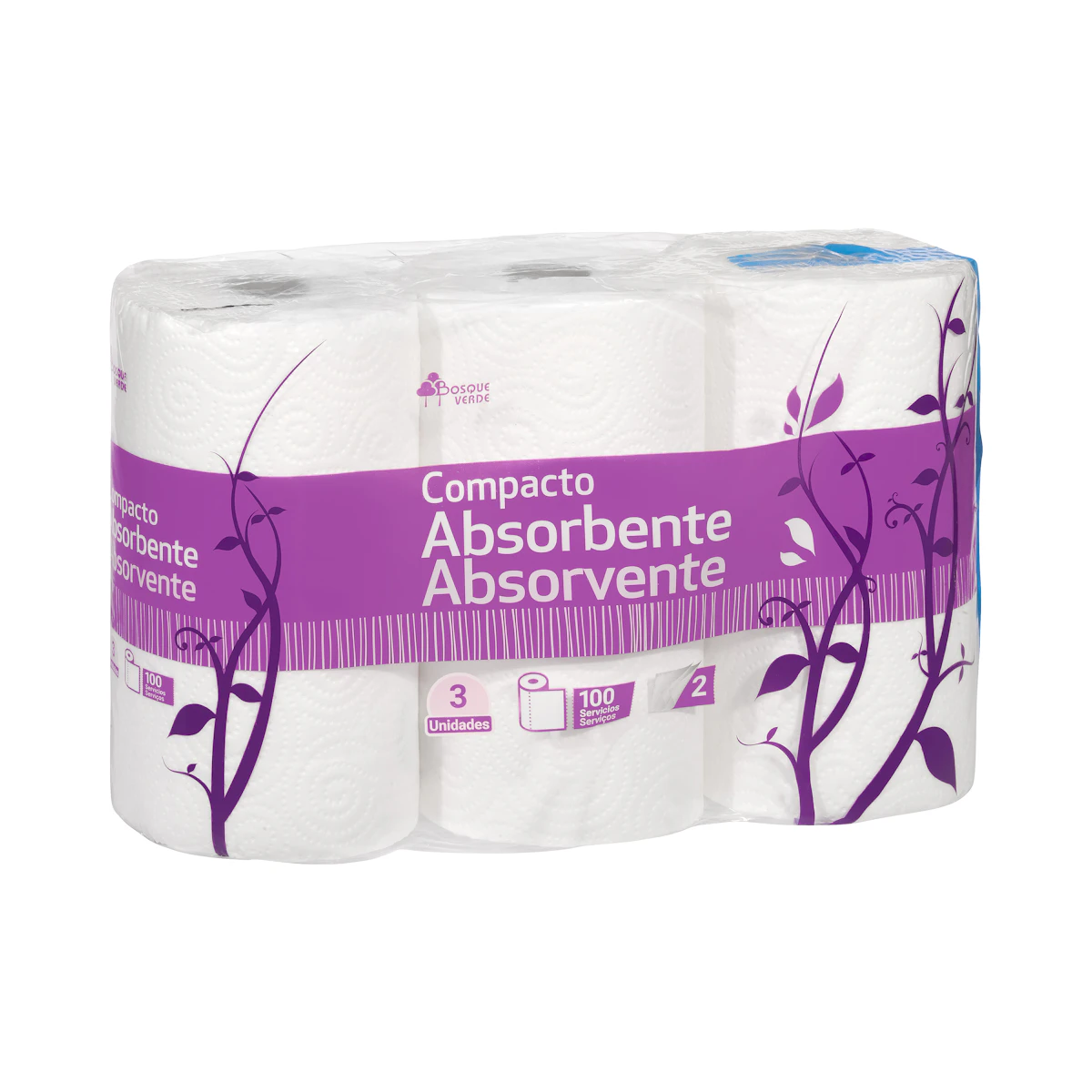 Papel hogar Compacto Absorbente Bosque Verde – Mercadona – صورة إعلانية للمنتج