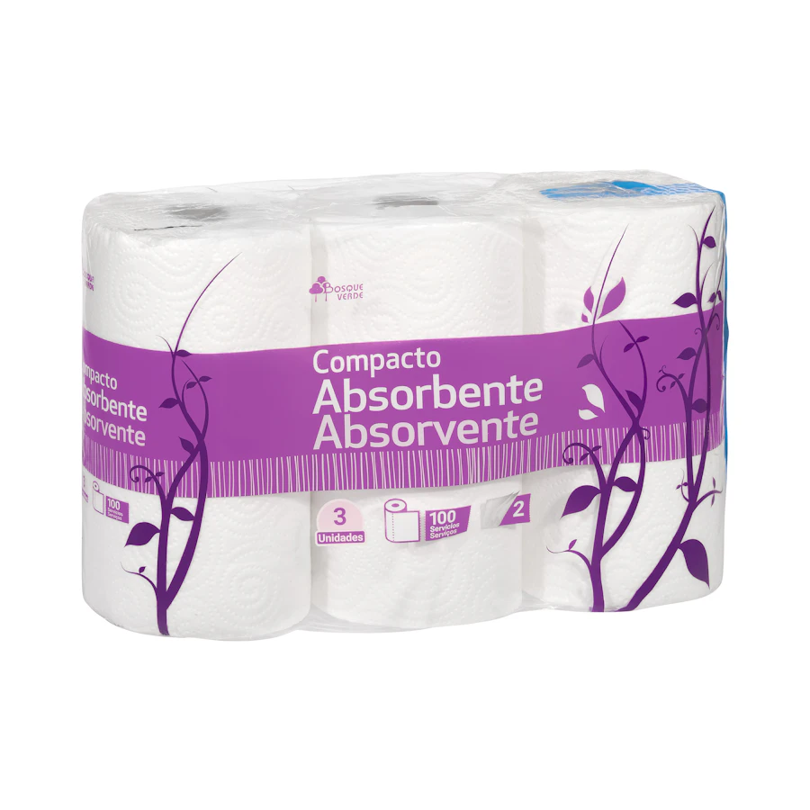Papel hogar Compacto Absorbente Bosque Verde – Mercadona – صورة المنتج