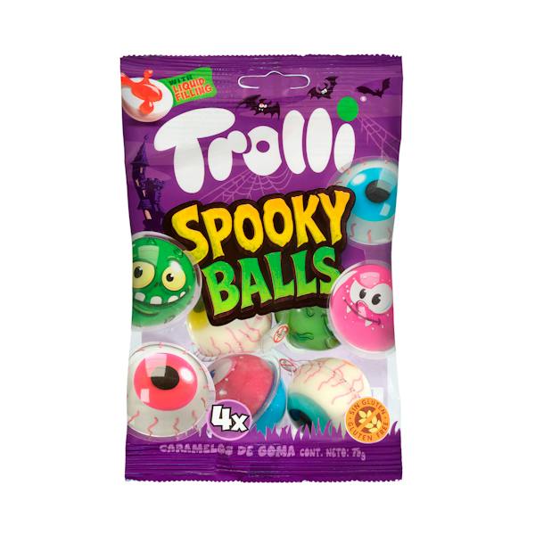 Imagen de Golosinas ojos rellenos Halloween Trolli Spooky Balls