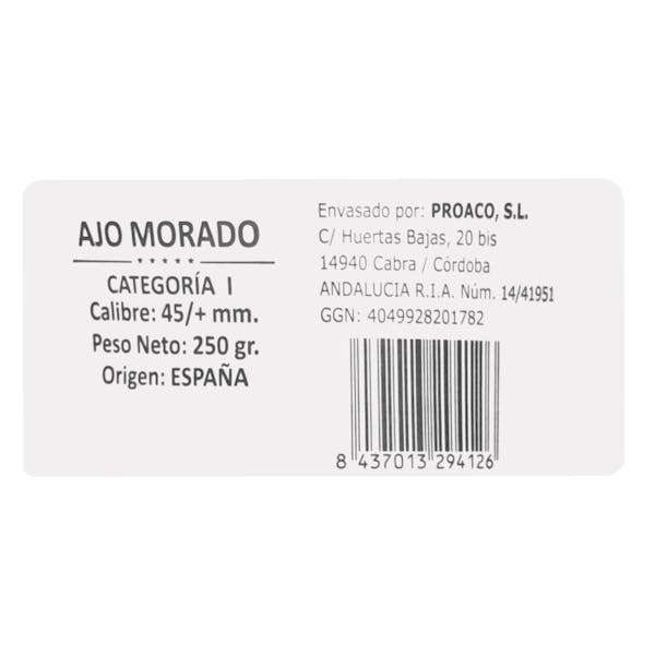 Ajos morados
