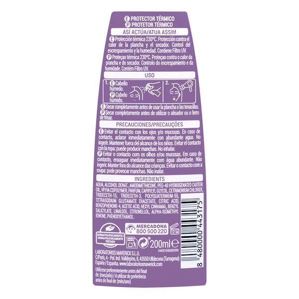 Etiqueta / ingredientes