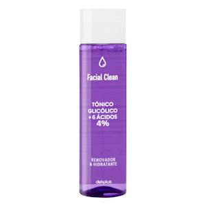 Glycolic + 6 acids 4% facial toner renewing and moisturising Facial Clean
