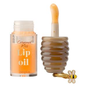 Lip Oil Caramel Kiss honey lip oil Deliplus