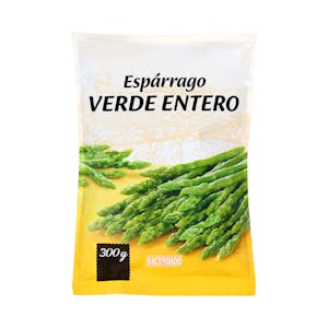 Espárrago verde entero Hacendado ultracongelado