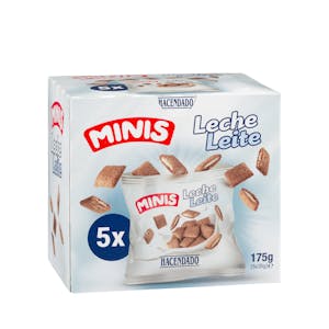 Mini cereal filled with milk Hacendado