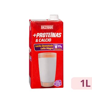 +Proteínas calcium Skimmed milk Hacendado