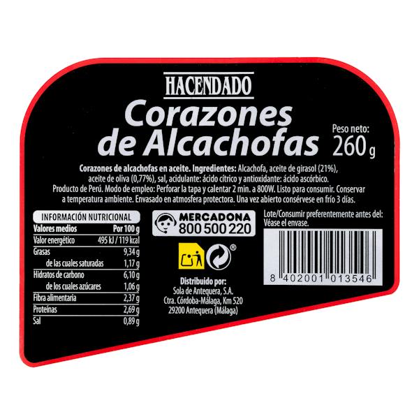 Etiqueta / ingredientes
