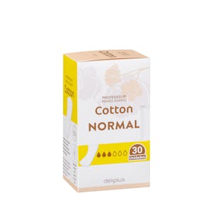 Protegeslip normal Deliplus Cotton