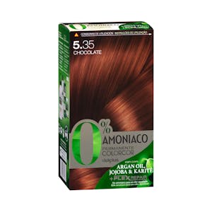 Coloración permanente 0% amoníaco 5.35 chocolate Colorcor