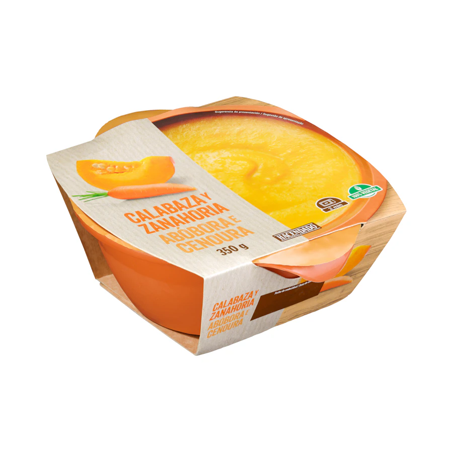 Crema de calabaza y zanahoria Hacendado – Mercadona – صورة المنتج