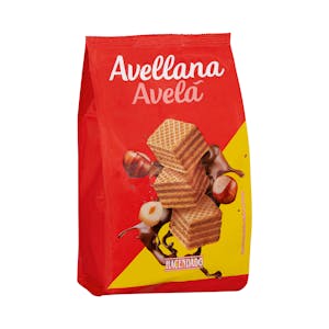 Barquillos con crema de avellanas Hacendado