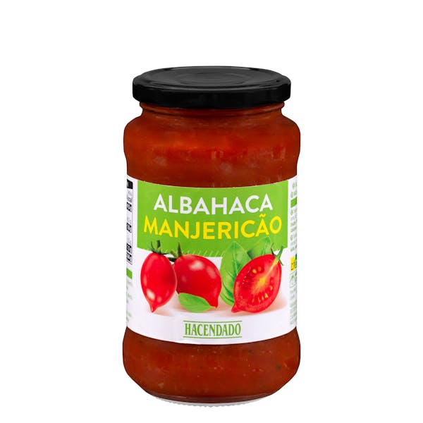 Salsa de tomate con Albahaca Hacendado