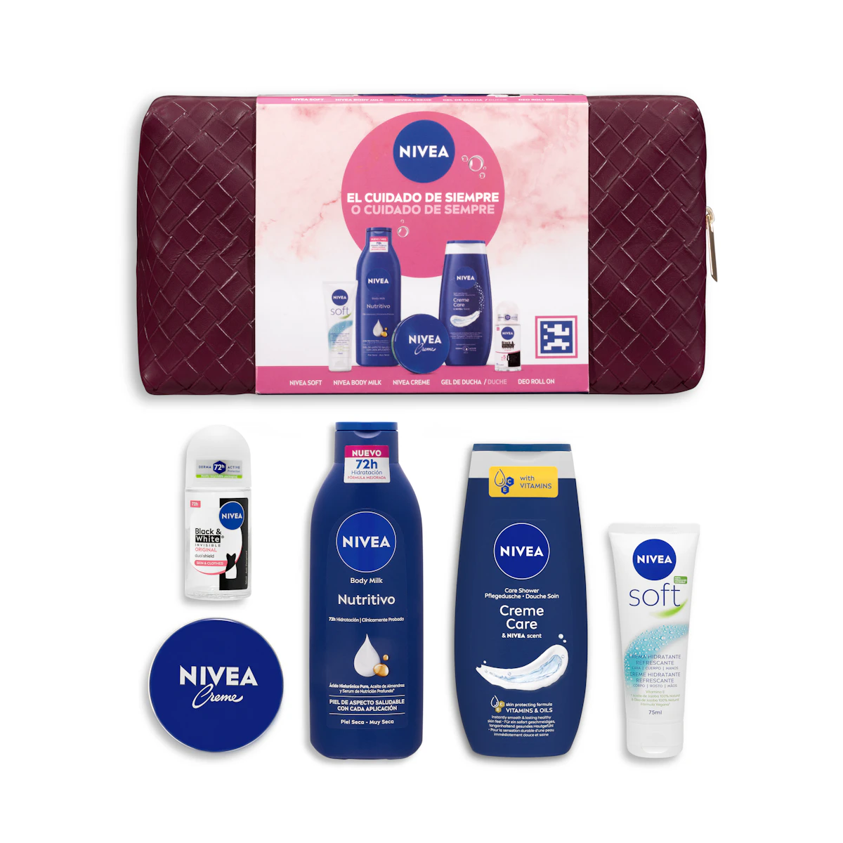 Lote corporal mujer Nivea – Mercadona – صورة إعلانية للمنتج