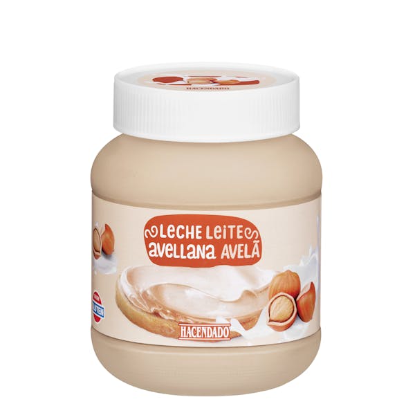 Crema de leche y avellanas Hacendado Mercadona compra online