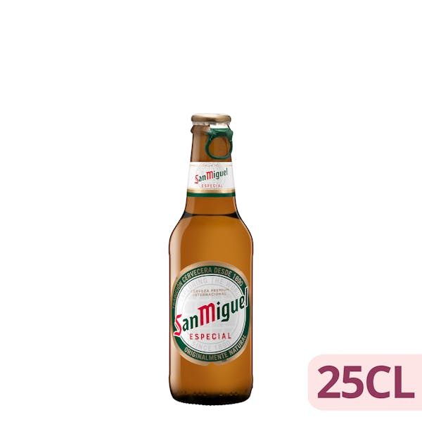 Cerveza especial San Miguel