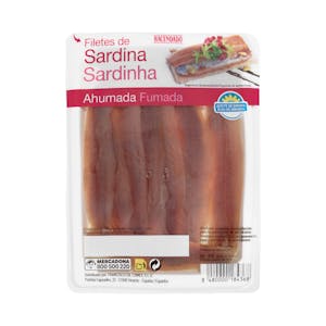 Filetes de sardina ahumada Hacendado en aceite de girasol