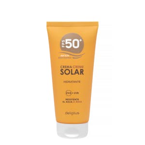 Crema protección solar Deliplus FPS 50+