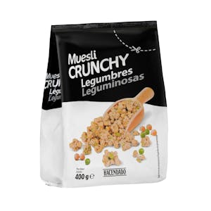 Muesli Crunchy Hacendado con legumbres