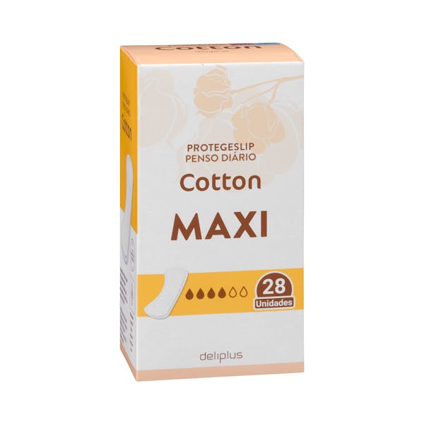 Protegeslip maxi Deliplus Cotton