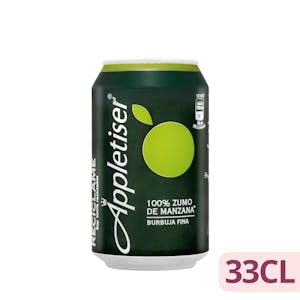 Refresco de manzana natural Appletiser con burbuja fina