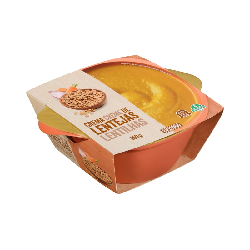 Crema de lentejas Hacendado