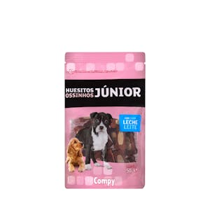 Snack huesitos cachorros júnior con leche Compy