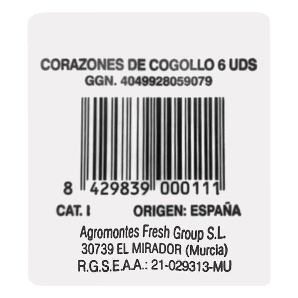 Cogollos corazón de lechuga
