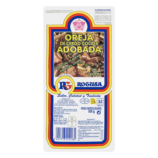 Imagen de Oreja de cerdo cocida adobada Rogusa