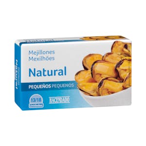 Mejillones al natural Hacendado pequeños