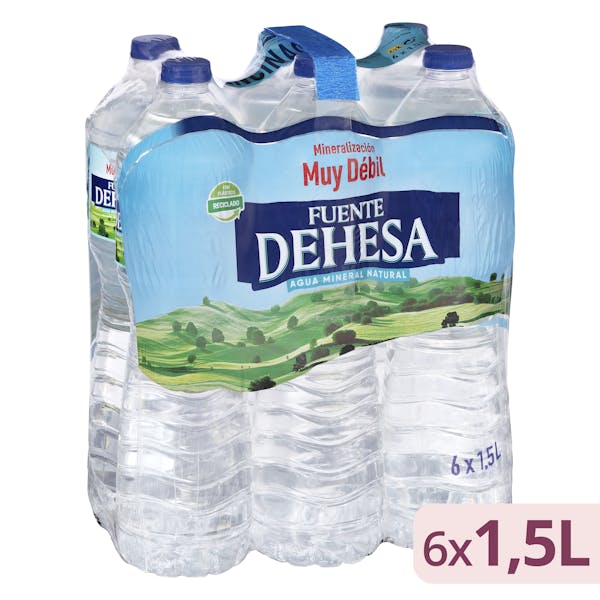 Agua mineral grande Fuente Dehesa