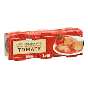 Atún en salsa de tomate Hacendado