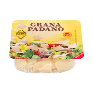 Queso grana padano Hacendado en escamas