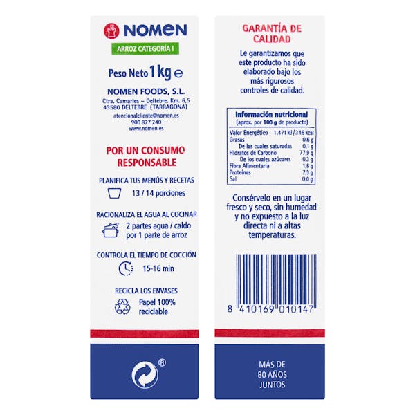 Arroz Nomen