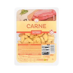 Pasta fresca tortellini rellena de carne Hacendado