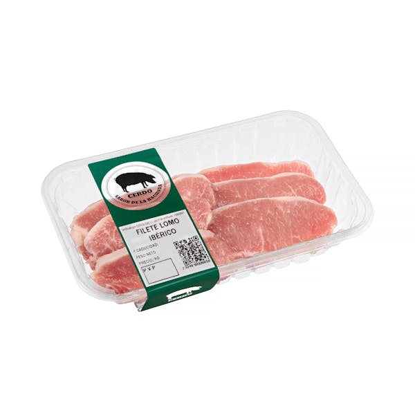Filetes lomo de cerdo ibérico