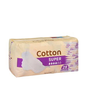 Compresa cotton super Deliplus con alas