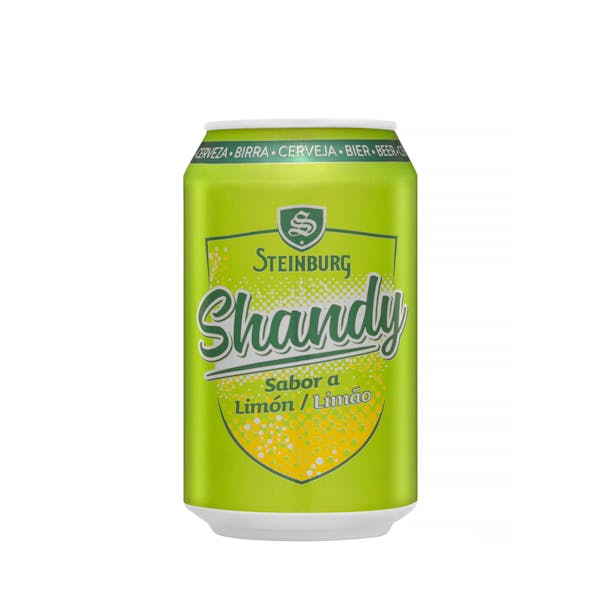 Cerveza Shandy Steinburg sabor limón