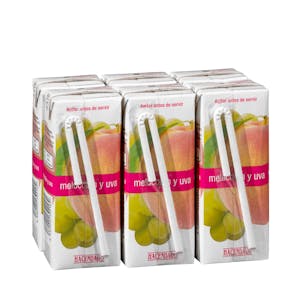 Zumo de melocotón y uva Hacendado