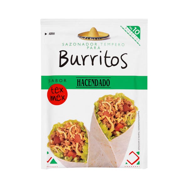 Sazonador para burritos Hacendado