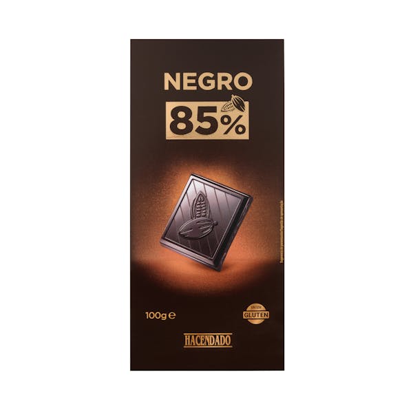 Imagen de Chocolate negro 85% cacao Hacendado