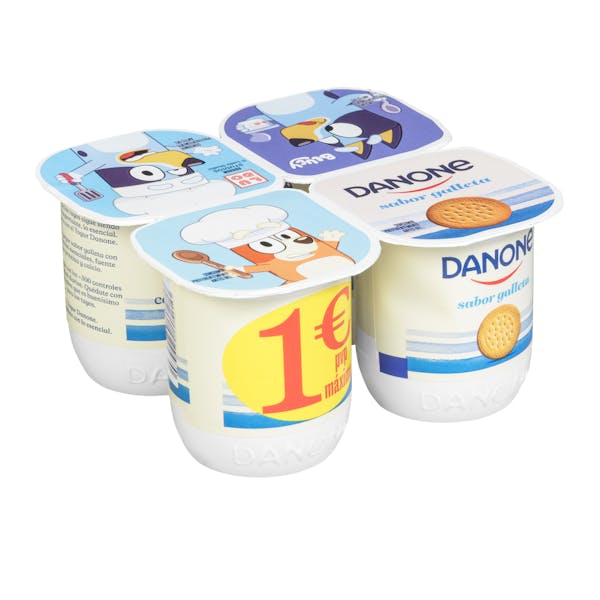 Yogur sabor galleta Danone