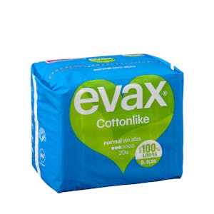 Compresa sin alas normal Evax cotton like