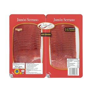 Jamón serrano medias lonchas Jamcal